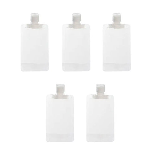Willow 12pcs Portable Disposable Travel Pouches for Packing Sauces, Cosmetics, Shampoo, Lotion, Shower Gel and Toiletries.