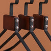 Willow 5Pc Pack 360° Hook Wire Jambo Walnut Hangers