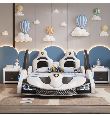 Children's Boys Bed Car Style Single Bed