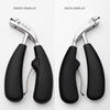 Olmecs Premium Nail Clippers, Modern Design with Stainless Steel Blade, Concave Edge & Wide Opening for Thick Nails