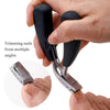 Olmecs Premium Nail Clippers, Modern Design with Stainless Steel Blade, Concave Edge & Wide Opening for Thick Nails