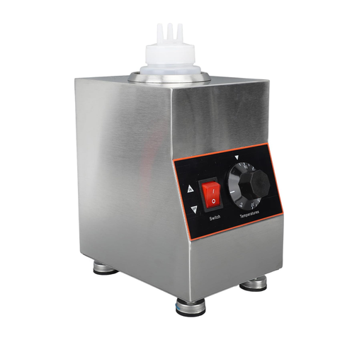 Electric Cheese Sauce Warmer, Nacho Bottle Warmer Hot Fudge Dispenser With 650Ml Squeeze Bottle