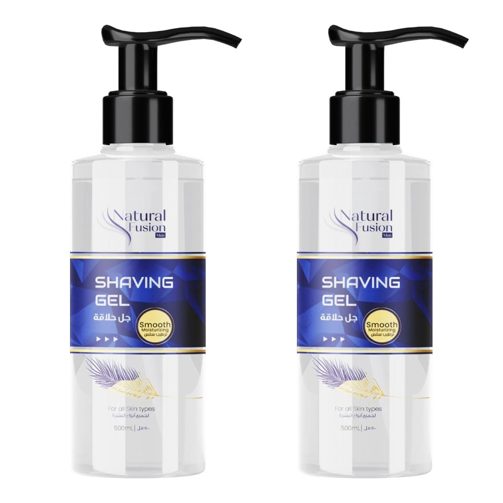 Swish Super Natural Fusion Shaving Gel Advanced Soothing & Moisturizing Formula, Level Three Razor Gel