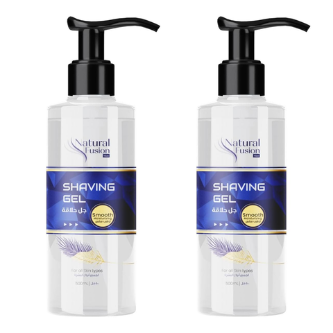 Swish Super Natural Fusion Shaving Gel Advanced Soothing & Moisturizing Formula, Level Three Razor Gel