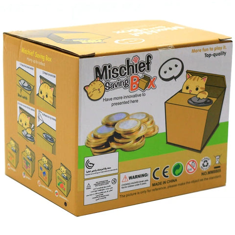 Mischief Saving Box Cute Kitty Money Box Piggy Bank