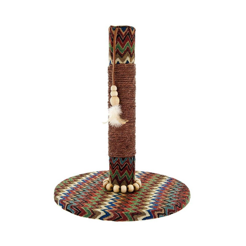 Ethnic Cat Scratching Post Cat Pole - Ferribiella