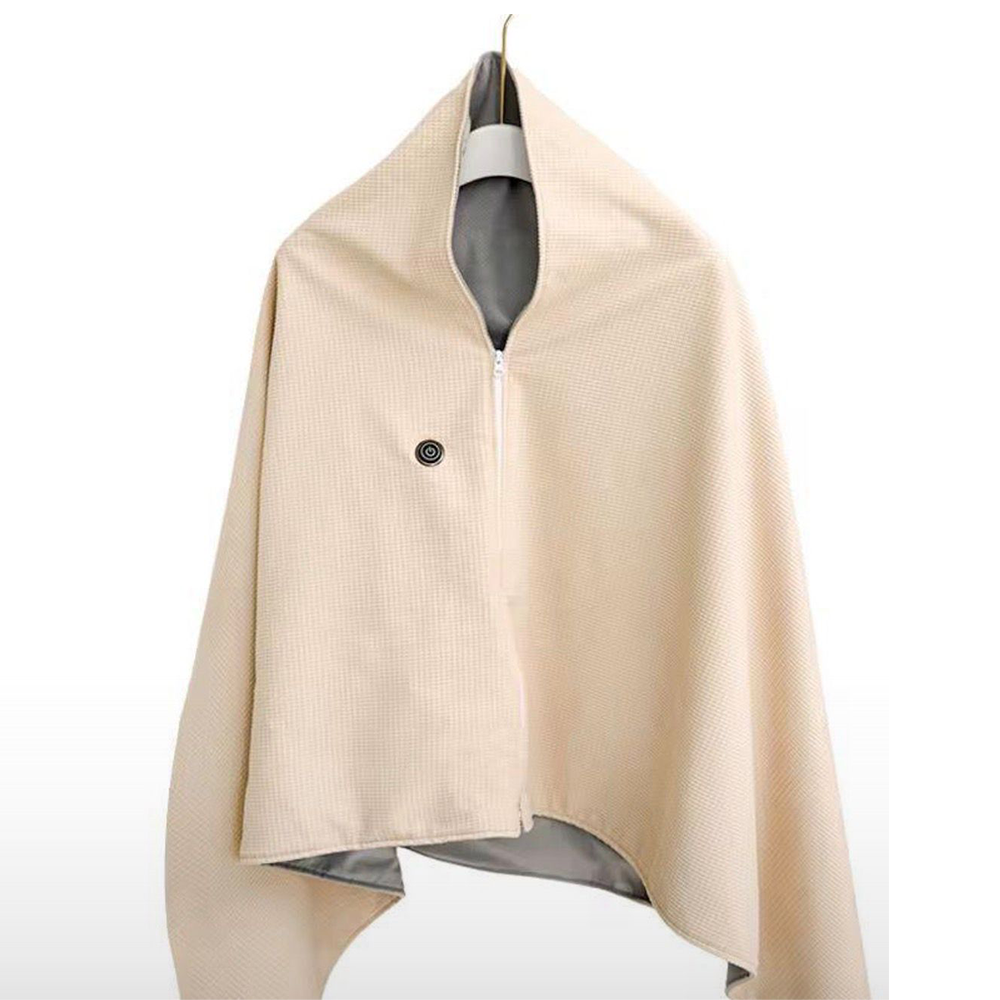 Electric Wearable Warmer Blanket Shawl 80 x 140cm
