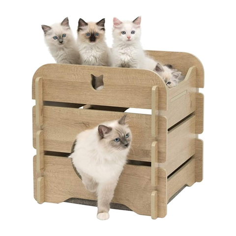 Catit Vesper Cat Furniture Cottage - Oak