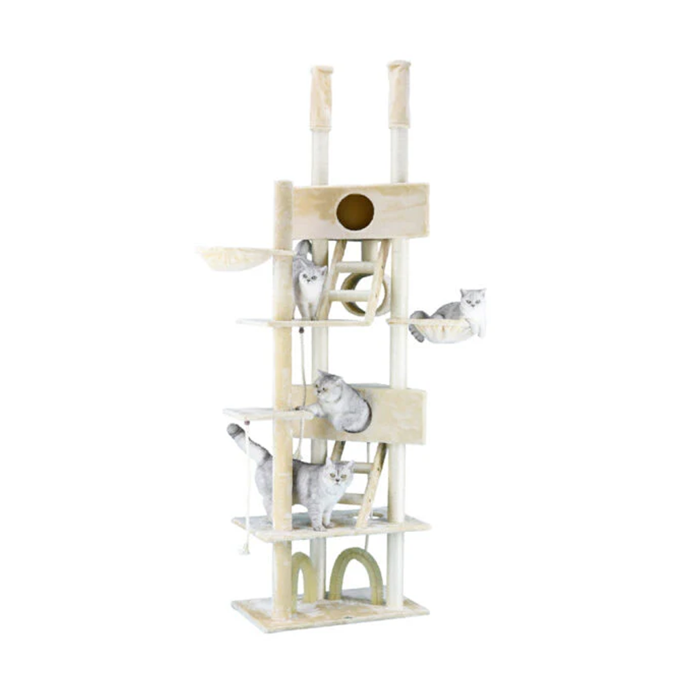 106" Cat Tree Condo Furniture - Go Petclub