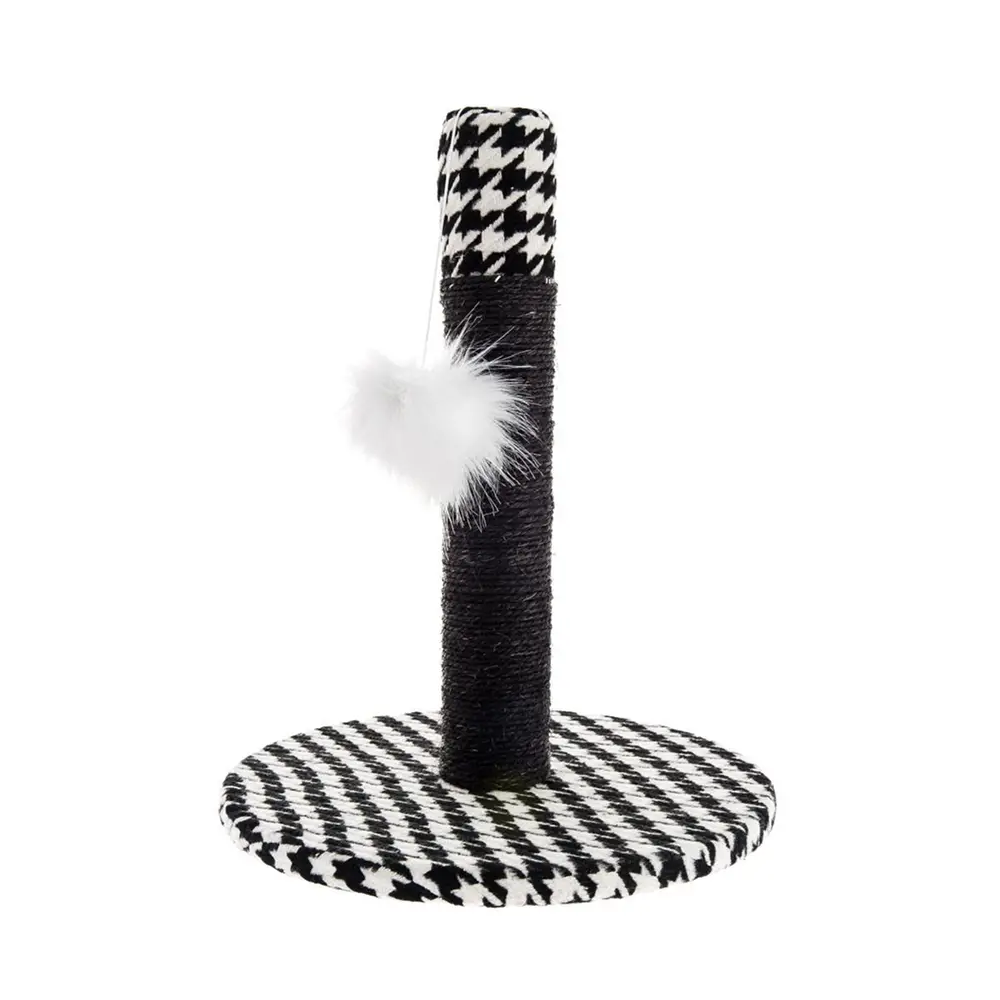 Pied de poule Cat Scratching Post Cat Pole - Ferribiella