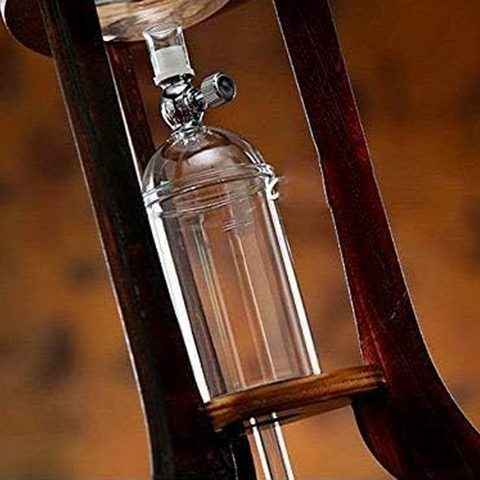 Olmecs Cold Brew Coffee and Tea Maker, 800ml, Dripper with Adjustable Water Flow