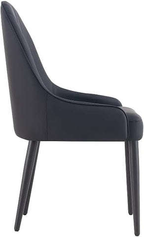 Olmecs Home and  Dining Room Restaurant Chair (black)