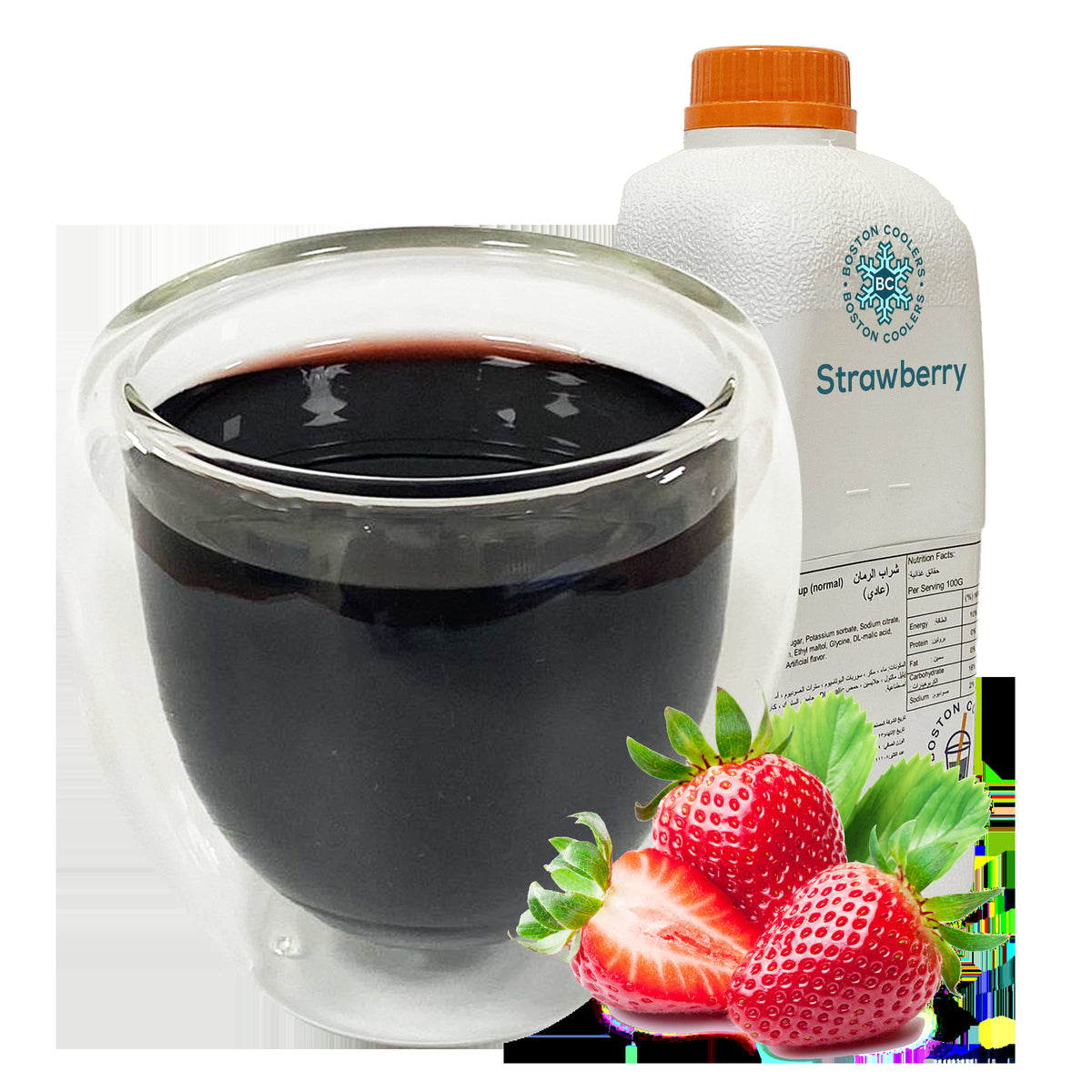 Concentrated Strawberry Syrup Fruit Syrup for Bubble Tea