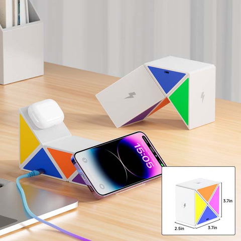 Budi WL4600W 15W Magnetic Charging Station with Touch Module