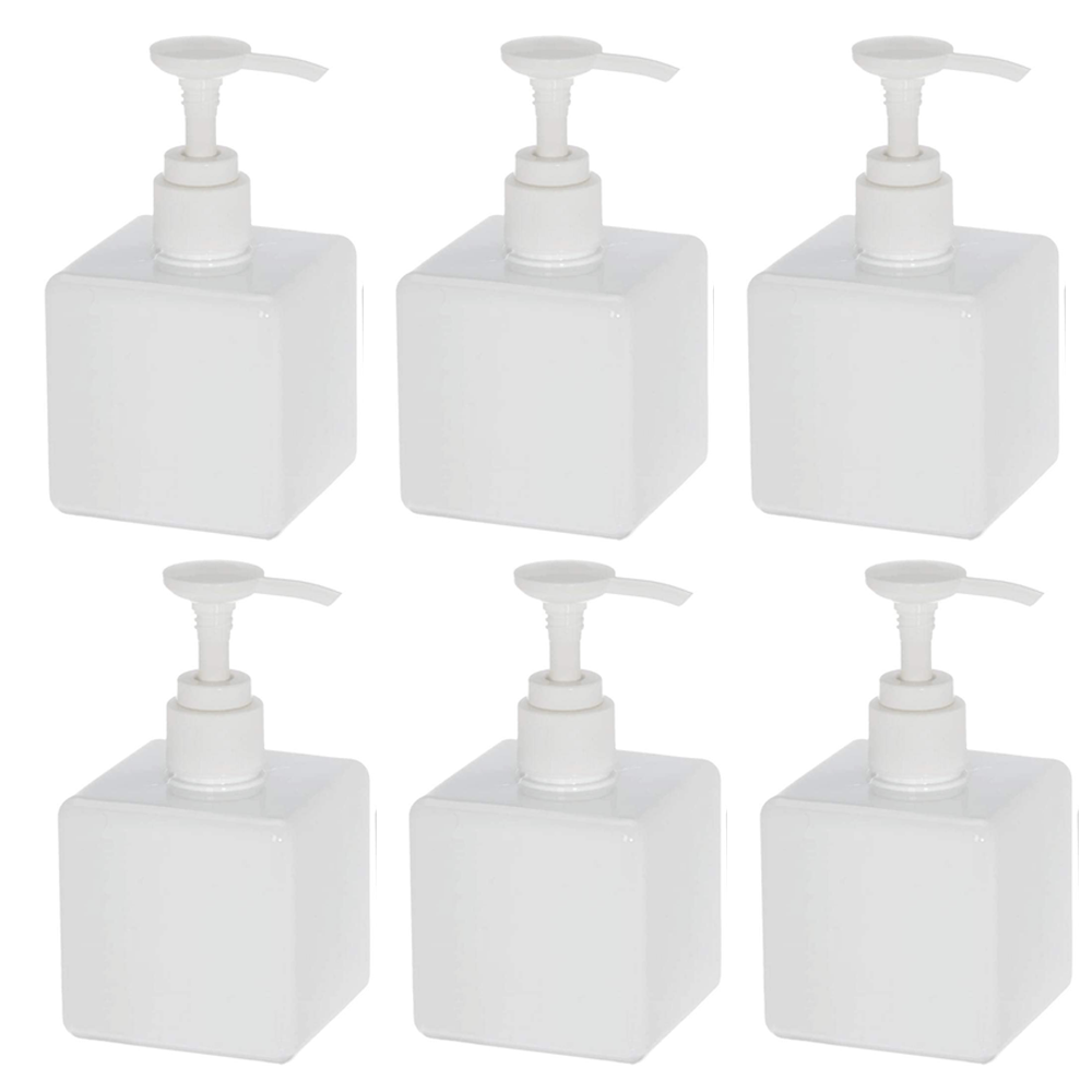 Willow 12Pc Manual soap Dispenser Plastic Lotion soap Bottle Container 250ml (12Pc Pack)