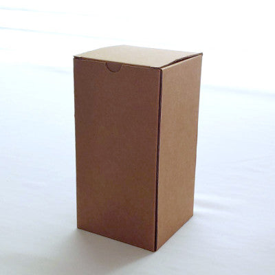 Kraft Paper Box with Rope Handle 8x8x15.5Cm (12Pc Pack) - Willow