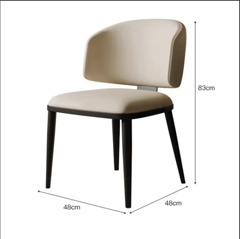 Olmecs Home and  Hotel Restaurant and Office Visitor Chair (beige)