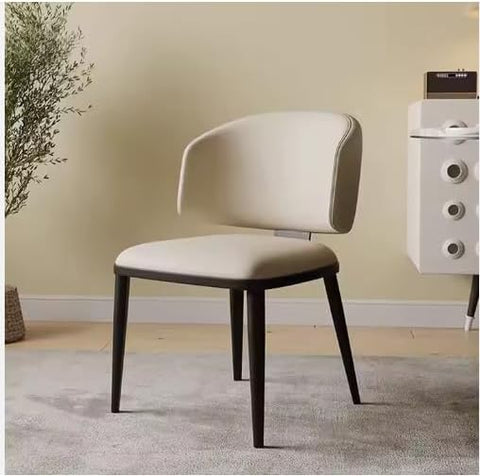 Olmecs Home and  Hotel Restaurant and Office Visitor Chair (beige)
