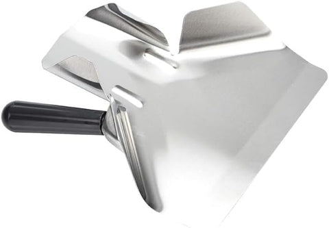 Chips Scoop, Stainless Steel Desserts Scooper Portable Popcorn Bagger Multi-Functional Thicken French Fry Bagger Scoop