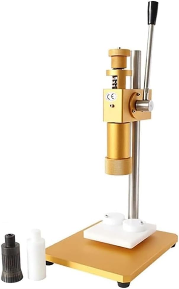 Manual Perfume Bottle Mouth Capping And Crimping Machine Metal Cap