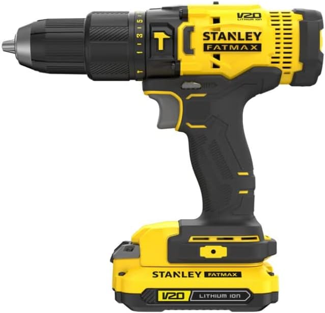 STANLEY FATMAX Cordless Brushed Hammer Drill Machine With