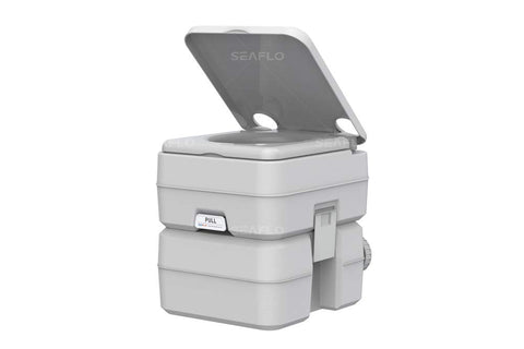 SEAFLO Portable Toilet for Marine, Camping, Boat, 20Lt