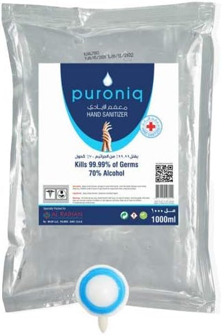 1 Liter Hand Sanitizer Pouch - Puroniq