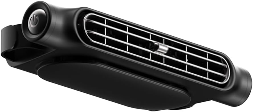 Car Headrest Cooling Air Fan 3 Speeds Portable USB Vehicle Fan