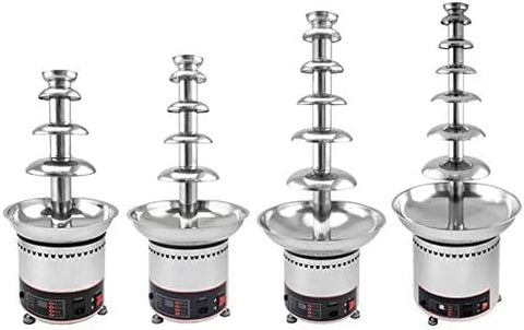 Electric Chocolate Fondue Fountain, 7 Tier Chocolate Melting Heating Machine