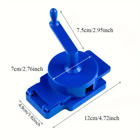 Olmecs Adjustable Curtain Hole Puncher Tool – Perfect for Clean Fabric Holes
