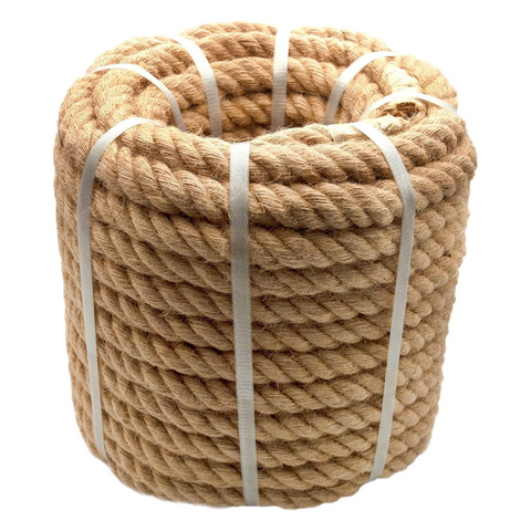 Strong Hemp 28mm x 91.4 mm  Twine Cord for DIY Crafts, Decoration, Gift Wrapping, Garden, Boating, Hanging and Packing and Pets - Eco-Friendly, Durable Utility Rope (4mm To 32mm)