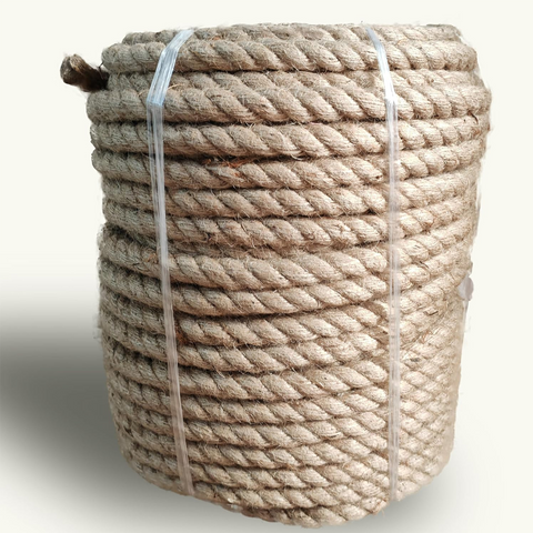 Strong Hemp 20mm x 91.4 mm  Twine Cord for DIY Crafts, Decoration, Gift Wrapping, Garden, Boating, Hanging and Packing and Pets - Eco-Friendly, Durable Utility Rope (4mm To 32mm)