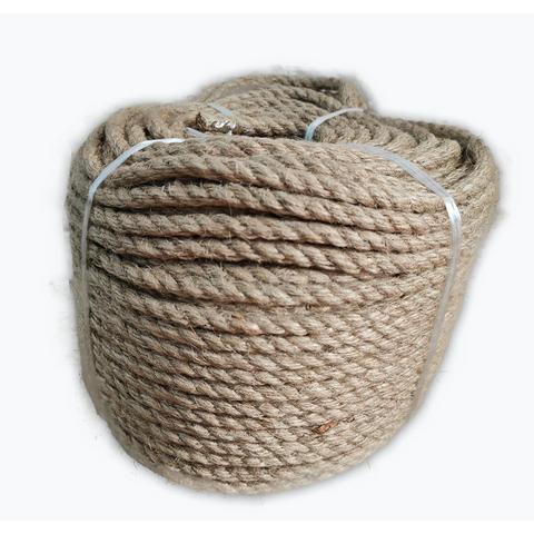 Strong Hemp 8mm x 91.4 mm  Twine Cord for DIY Crafts, Decoration, Gift Wrapping, Garden, Boating, Hanging and Packing and Pets - Eco-Friendly, Durable Utility Rope (4mm To 32mm)