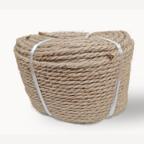 Strong Hemp 4mm x 91.4 mm  Twine Cord for DIY Crafts, Decoration, Gift Wrapping, Garden, Boating, Hanging and Packing and Pets - Eco-Friendly, Durable Utility Rope (4mm To 32mm)