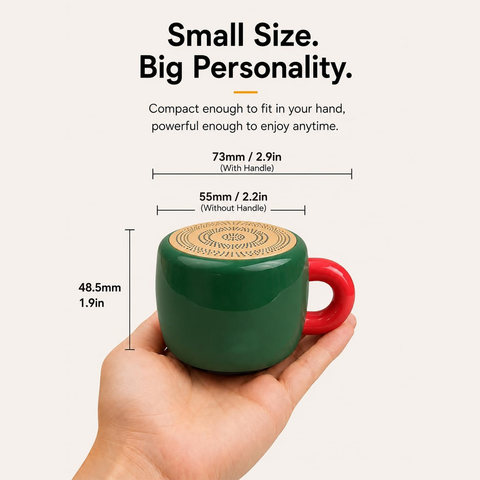 Portable Bluetooth Mini Speaker – Wireless Rechargeable Creative Cup-Shaped Design