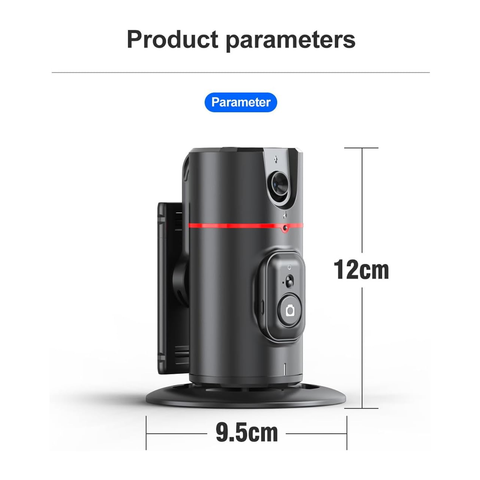 Handheld Stabilizer Smart Face trасking Wireless Selfie Stick Tripod ρһопе Holder with Removable Fill Light for Live (KJY-P02-with Remote) Brand: Generic