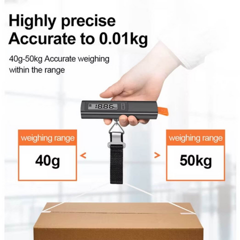 Luggage Digital Scale Pro – Battery-Free Self Powered Digital Luggage Scale