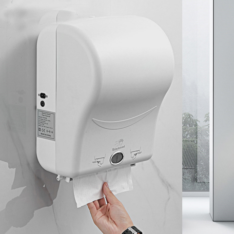 Wall Mounted Auto Cutting Paper Towel Dispenser for Hotels