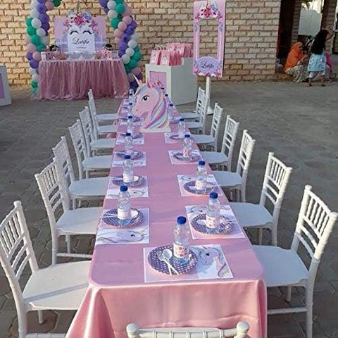 Olmecs Baby Chair Kids Plastic School Study Chair Chivari Party Chair White Bamboo Design