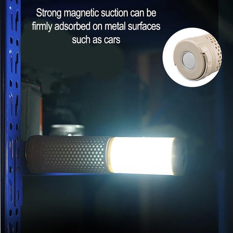 Olmecs Multifunctional Camping Light–Rechargeable Lantern with Warm and White LED