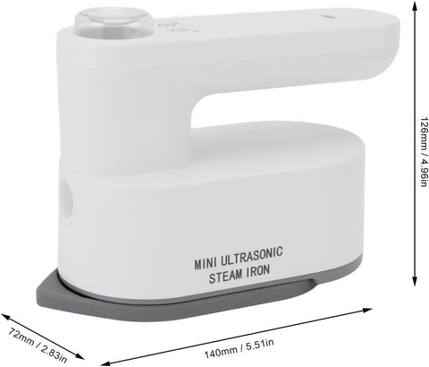 Travel Steamer for Clothes, Cordless Rechargeable Steam Iron with 2 Temperature Settings
