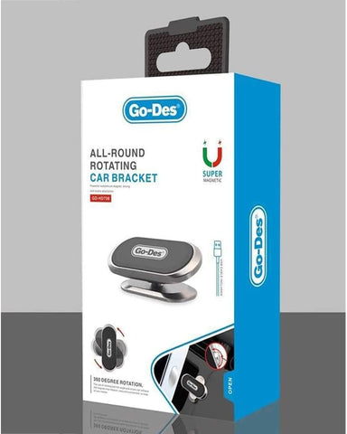Go-Des GD-HD708 Mobile Phone Mini Holder Car Mount Magnetic,Dashboard Phone Holder