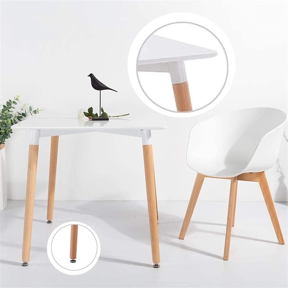 Olmecs Modern Wood Dining Table Wooden Tabletop Kitchen Table