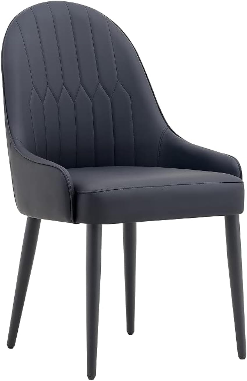Olmecs Home and  Dining Room Restaurant Chair (black)