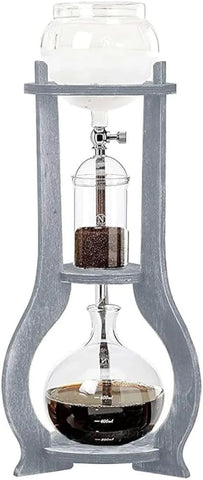 Olmecs Cold Brew Coffee and Tea Maker, 800ml, Dripper with Adjustable Water Flow