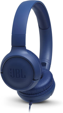 JBL Tune 500 Wired On-Ear Headphones, Deep JBL Pure Bass Sound