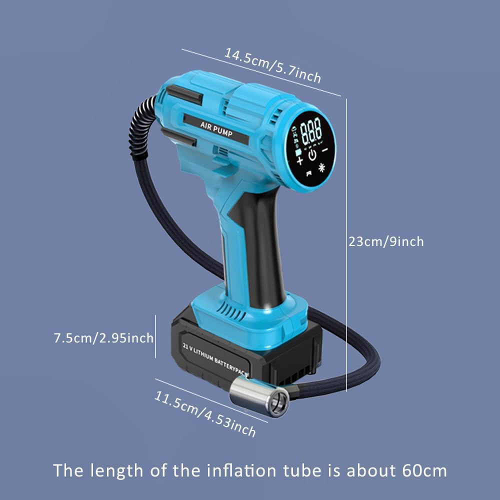 Max Portable Design & Wireless Intelligent Inflation Pump Cordless Compressor