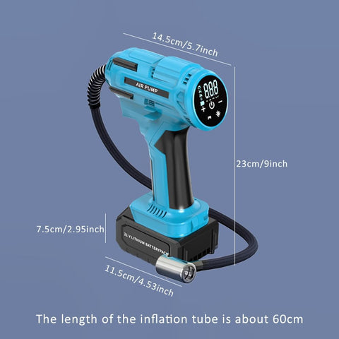 Max Portable Design & Wireless Intelligent Inflation Pump Cordless Compressor