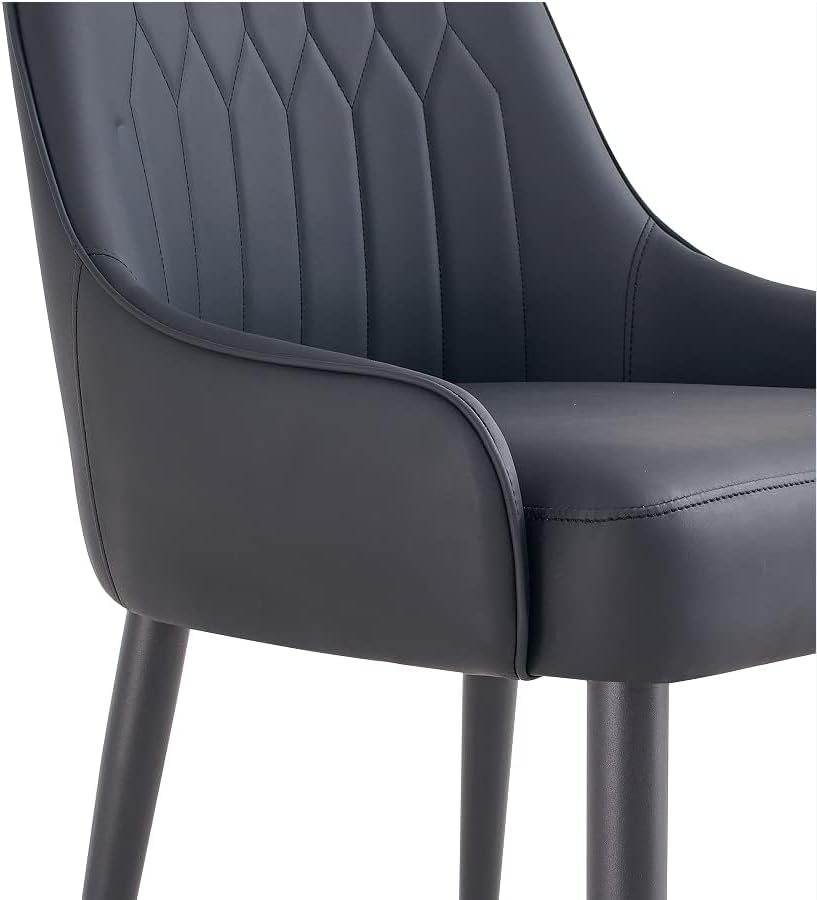 Olmecs Home and  Dining Room Restaurant Chair (black)