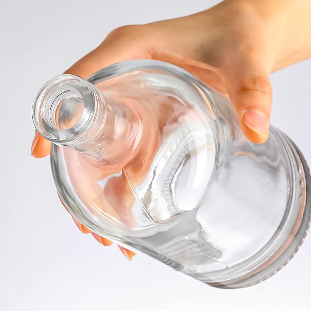 Willow Glass Gin / Juice Bottles with Gold Stopper 200ml (60 Pcs/Ctn)